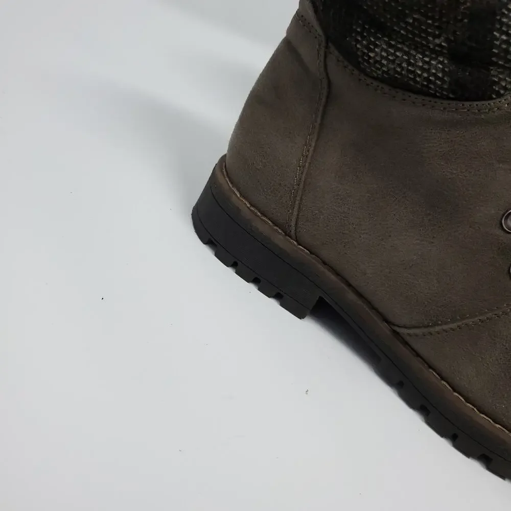 Sonoma Cindy Lace Up Ankle Boot in Stone Size 5